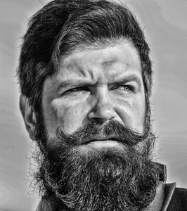 男人长吊毛图片