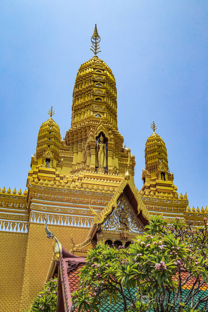 泰国曼谷古城蒙博兰的寺庙