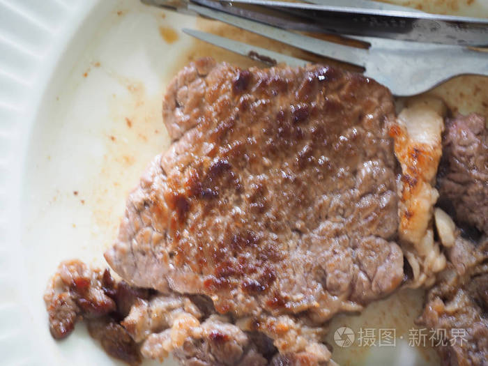 作为食物的油炸肉