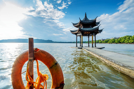 中国杭州西湖景观图片