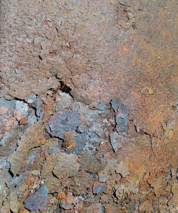 生锈的铁片图片