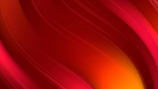 用红橙黄扭曲的颜色梯度绘制抽象背景.