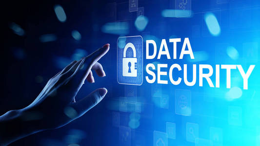 网络安全,信息隐私,数据保护.互联网与虚拟屏幕技术概念.照片