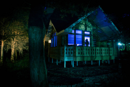 恐怖万圣节概念照片