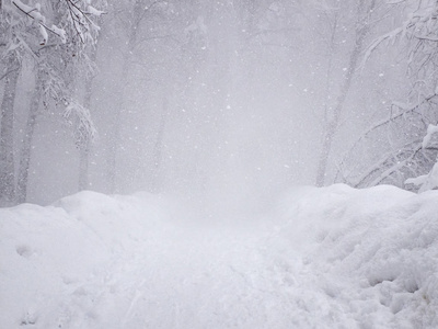 大雪纷飞背景图片