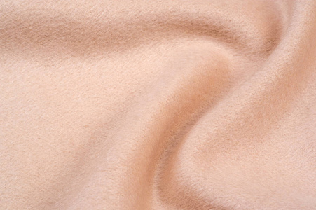 纹理,背景,图案.织物暖羊毛,米色,浅灰色照片