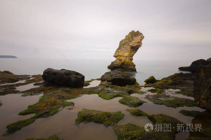 海景 旅行 悬崖 村庄 夏天 海岸 省份 历史 天空 风景