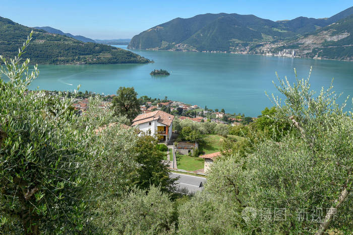 意大利伦巴第伊索湖风景