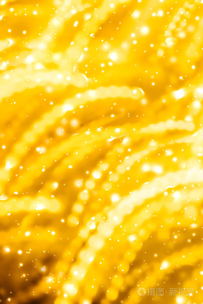 金光闪闪发光奢华度假背景