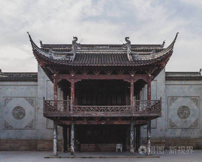 中国浙江南浔传统戏台
