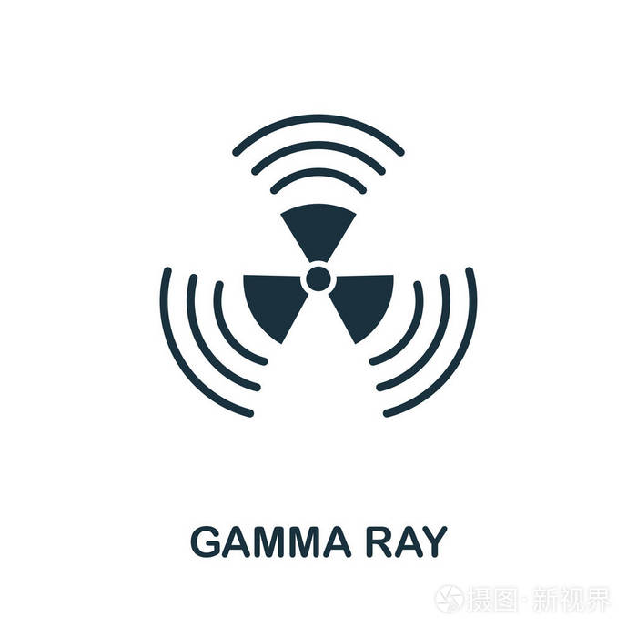 伽马射线简笔画图片