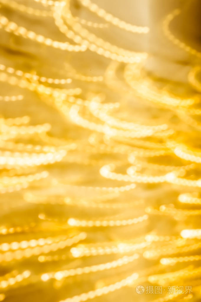 金光闪闪发光奢华度假背景