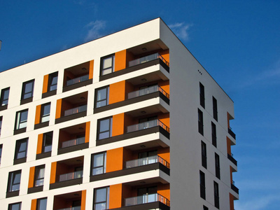 公寓楼的房子行图片