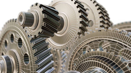 汽车自由度模型未来齿轮机构照片