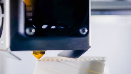 三维打印机打印物理三维模型图片
