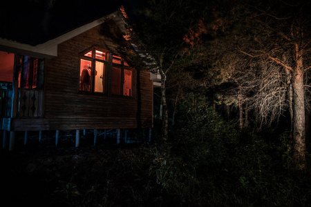 恐怖万圣节概念照片