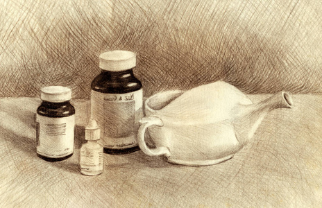 用草药静物图片