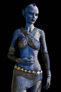 科幻小说的女人迷人的科幻小说外星人女人照片