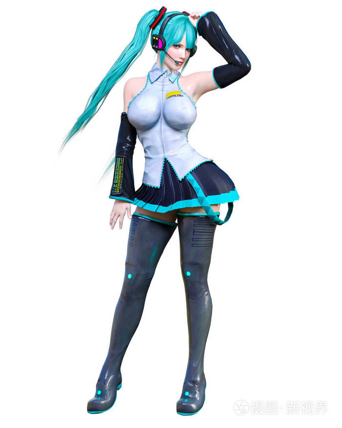 3d漫画cosplay动漫女孩