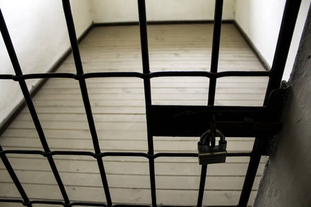 监狱牢房圣经诗为基督教徒或包罗万象的股票和签名执行刑刑现代方法简