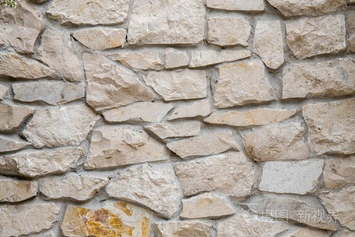 现代风格装饰石墙的纹样肌理