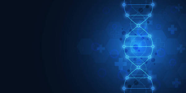 基因工程或实验室研究.医学或科学技术设计的背景纹理.照片