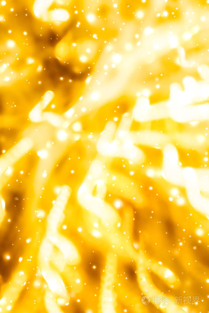 金光闪闪发光奢华度假背景