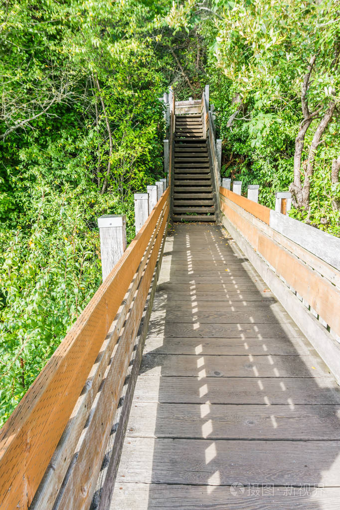 海景公园台阶照片-正版商用图片2o9jml-摄图新视界