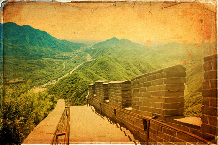 中国长城照片-正版商用图片2obmib-摄图新视界