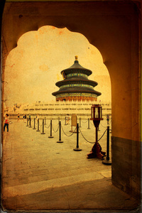 北京天坛美景图片