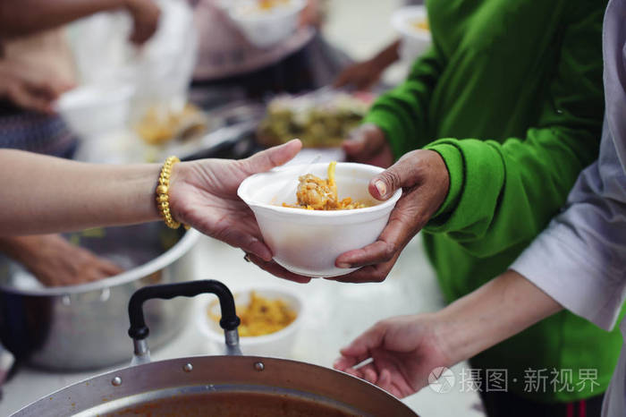 慈善 无家可归 厨房 饥饿的 生活 乞丐 喂养 志愿服务