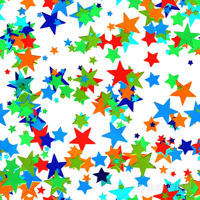 五彩缤纷的节日背景为无缝图案