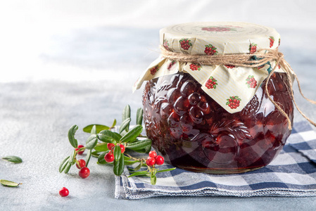 做小红莓果酱图片