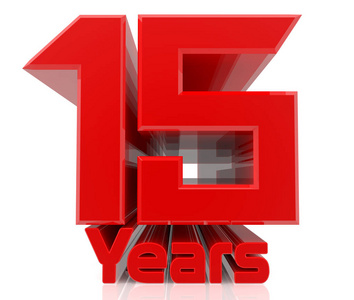 九字3d 15年白底字3d渲染照片