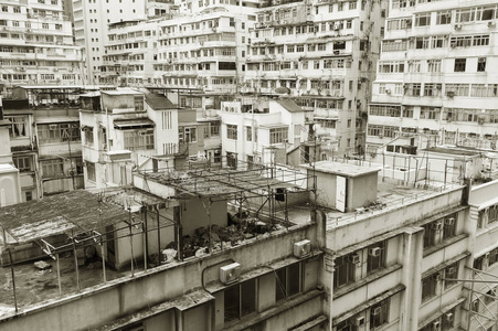 香港市旧民居图片