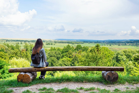 与大自然独处.照片