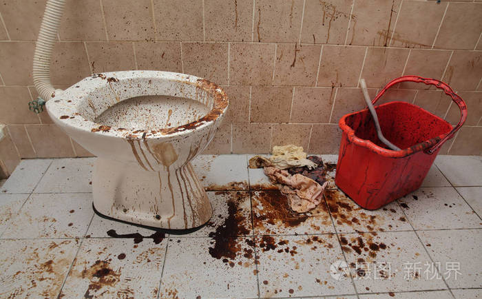 脏厕所和浴室照片-正版商用图片2ootd4-摄图新视界
