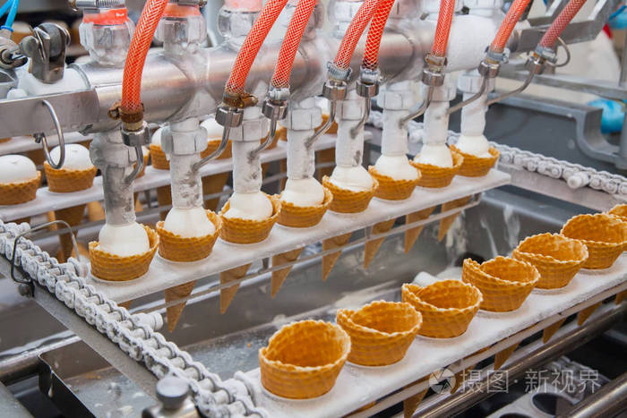 冰淇淋自动生产线