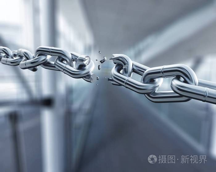 金属链断裂