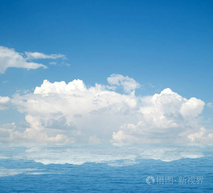 夏天 自然 场景 反射 美丽的 美女 波动 旅行 风景 地平线