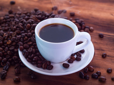 棕色咖啡杯子图片