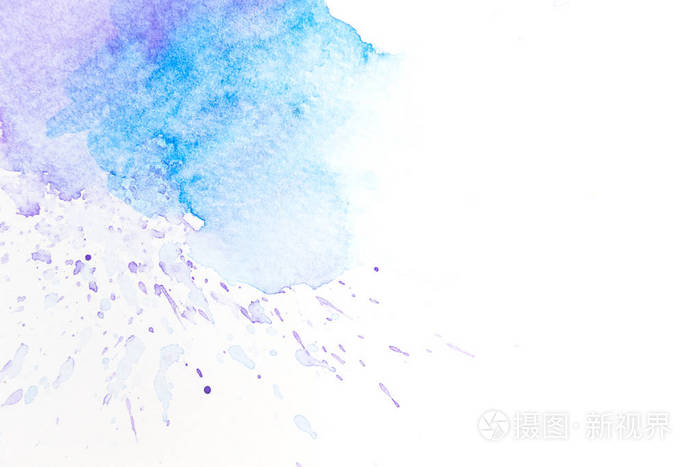 Abstract background image from watercolor 