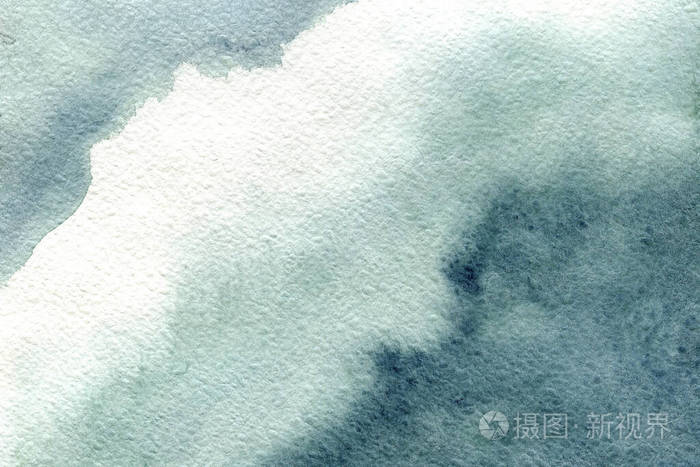 水彩画污点白色背景上的污点抽象云特写水彩纹理设计背景模板横幅