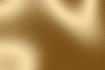 印花的床单在闪亮的金属箔上印上金色背景和金色印花照片