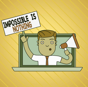 目标不可能概念图片