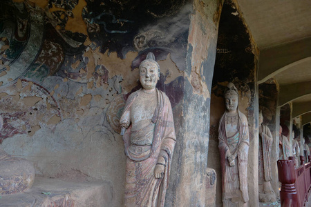 甘肃省天水市麦积山石窟寺群图片