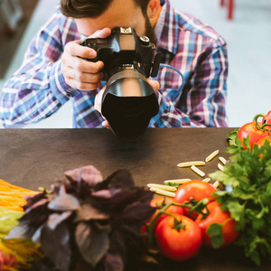 美食摄影素食生活博客造型师图片
