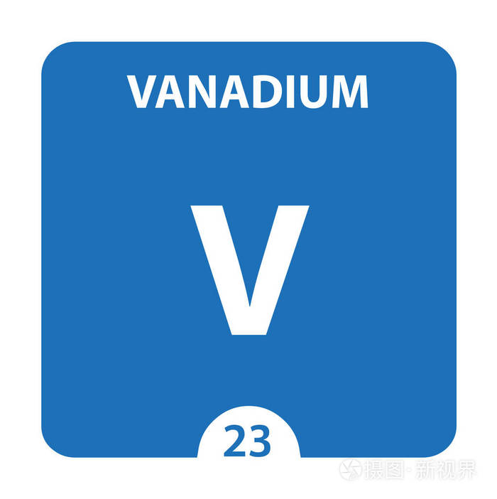 钒化学元素周期表23元素分子与com
