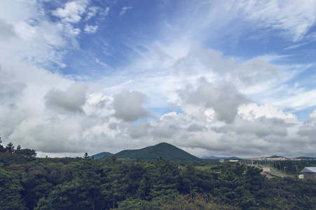 济州岛阴天景观图片