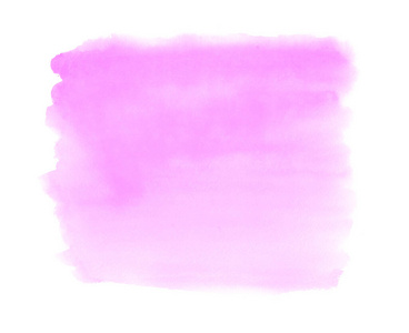 用毛笔手绘的紫色水彩画图片